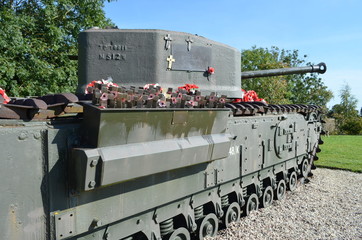 Monument de la Cote 112 ( Normandie 1944) - Char Churchill