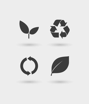 ecology  icon set