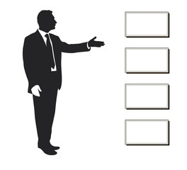 Manager shows Items objectives text priorities © derdy
