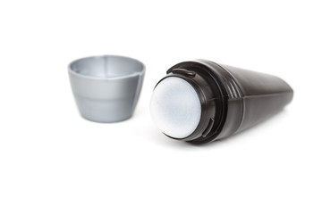 Men Roll-on deodorant isolated on white background