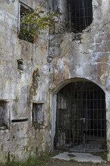 Fototapeta na wymiar Forte Saccarana - Eingang,