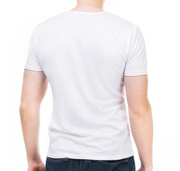 young man in t-shirt