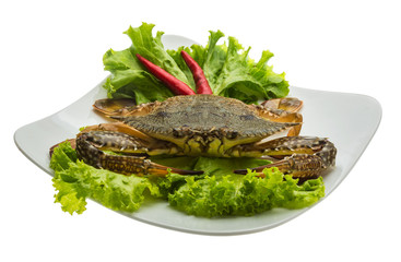 Raw crab