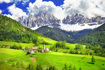 Printed roller blinds Alps Dolomites - wonderland in Alps
