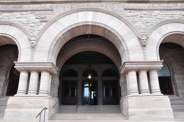 Front of Ontario Parliament building © labalajadia