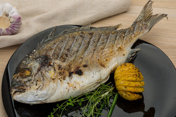 Grilled dorado