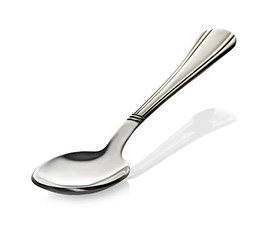 Spoon isolated on white background
