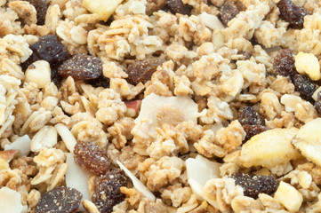 muesli background