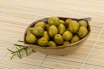 Green olives