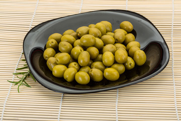 Green olives