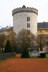 Fototapeta na wymiar le château des Ducs de Savoie à Chambéry