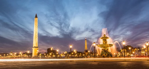 Deurstickers place de la concorde PARIS © rochagneux