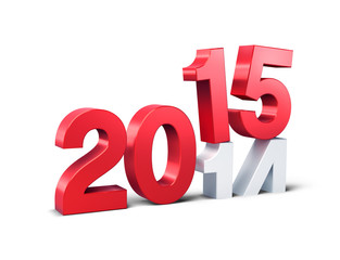2015 new year sign - obrazy, fototapety, plakaty