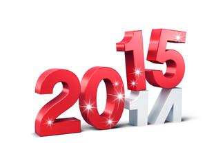 2015 new year sign