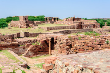 Ruins of temples of ancient city of Mandor