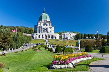 The Saint Joseph Oratory in Montreal, Canada is a National Histo - obrazy, fototapety, plakaty