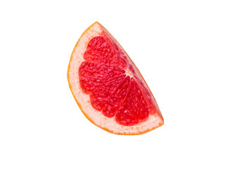 Slice of grapefruit