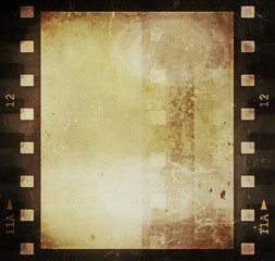 Obraz premium grunge film strip background