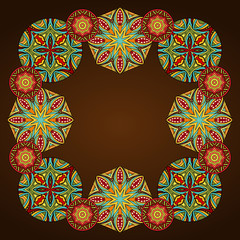 Ornamental Arabic Style Border