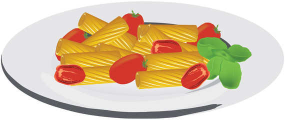 piatto di maccheroni