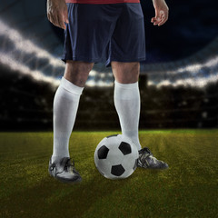 Fototapeta premium soccer game