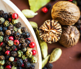 Nutmeg with broken part