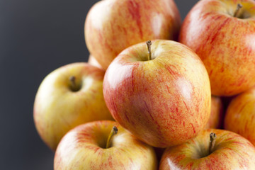 Fresh organic apples