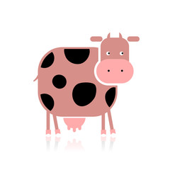 Funny cow for your design
