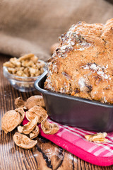 Fresh made Walnut Bread