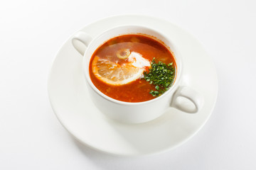 Soup solyanka