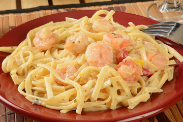 Shrimp scampi
