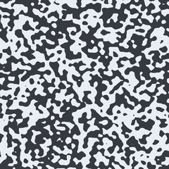 Simple abstract black and white seamless pattern 