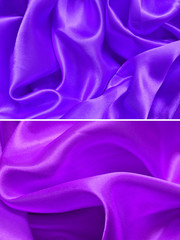 Set satin fabric texture background