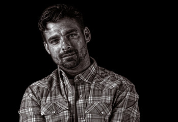 Handsome American Farmer