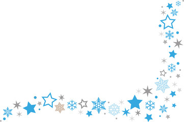 Sterne und Schneeflocken