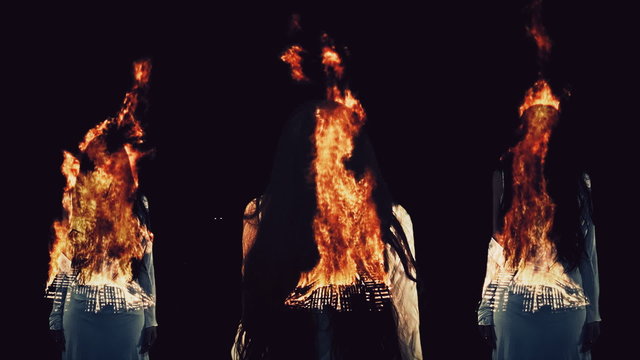 Witch fire three ghosts