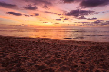 Beautiful Sunset beach in Phuket, Thailand