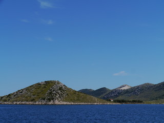 The Kornati islands in the Adriatic sea of Croatia