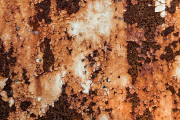 Grunge retro rusty metal texture or background
