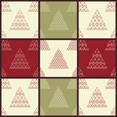 Christmas vector seamless patterns
