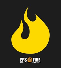 fire icons design