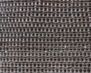 Bicycle chain texture for background