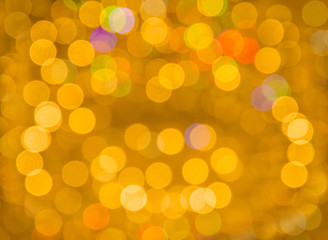 Abstract circular bokeh for background
