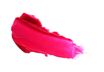 Beautiful lipstick isolated on white