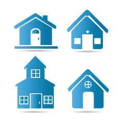 Real estate design over white background vector illustration