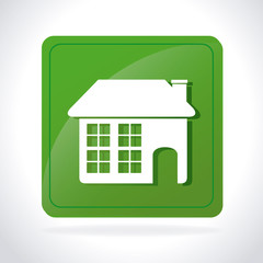 Home desgin over white background vector illustration