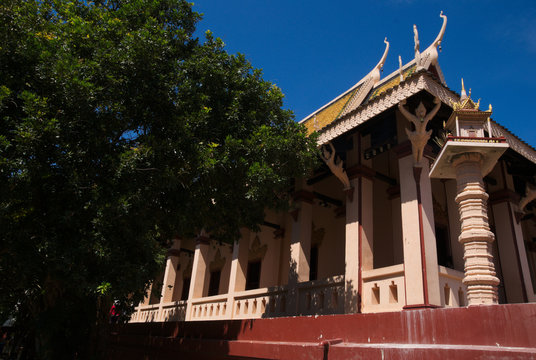 le Wat Phnom à Phnom Penh Cambodge