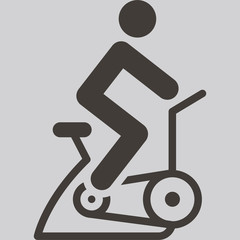 indoor cycling icon