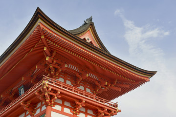Fototapeta na wymiar Kiyomizu dera Temple in Kyoto, Japan
