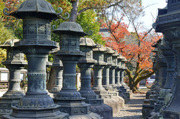 Toshogu Shrine in Ueno Park, Tokyo, Japan